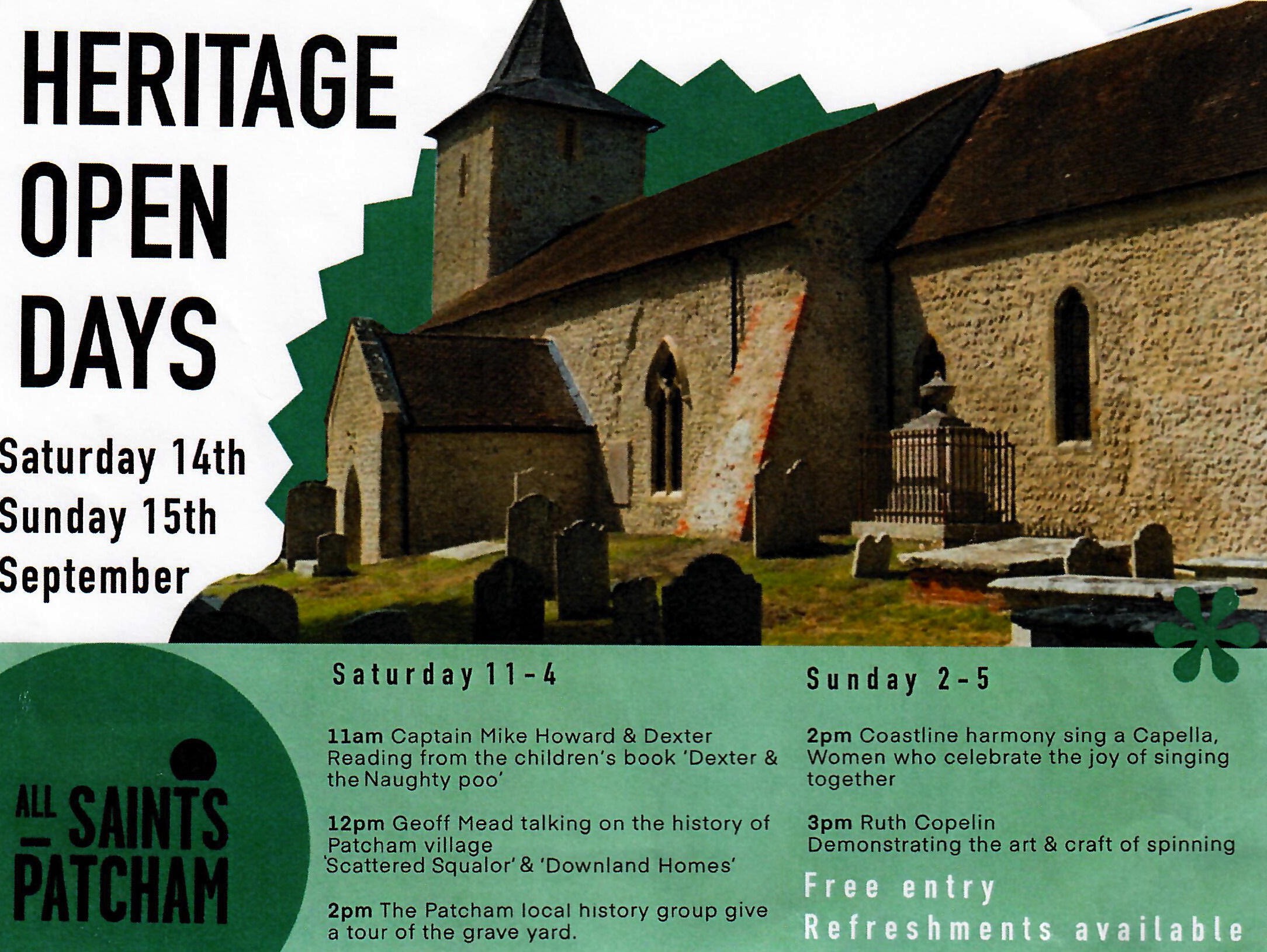 Patcham All Saint's Church Heritage Days